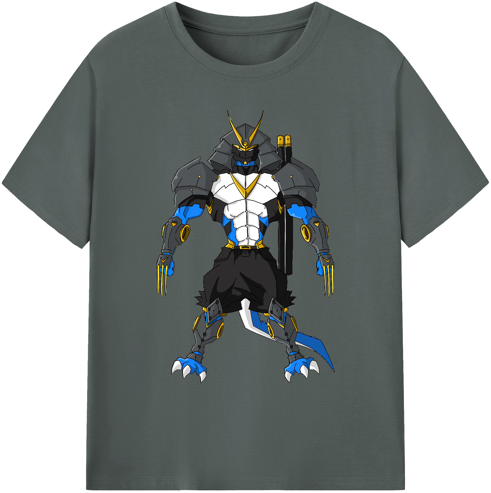 （画像用） Digimon デジタルモンスター/デジモン 綿100％ メンズ半袖Tシャツ｜肌触りやわらか＆通気性
